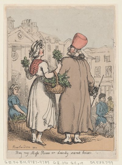 Compre My Moss Roses, or Dainty Sweet briar, 1811., 1811. de Thomas Rowlandson