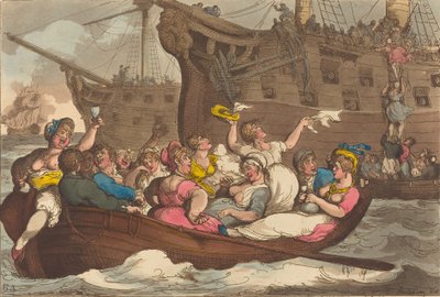 Gado Não Segurável, publicado em 1809. de Thomas Rowlandson