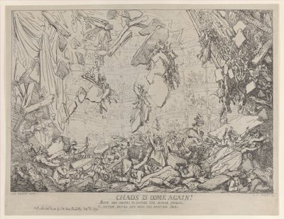 Chaos is Come Again!, 4 de fevereiro de 1791., 4 de fevereiro de 1791. de Thomas Rowlandson