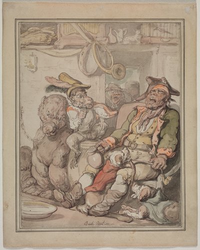 Estudo de Anatomia Comparativa de Thomas Rowlandson