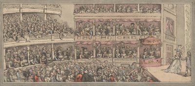 Covent Garden Theatre, 1792. de Thomas Rowlandson