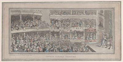 Teatro Covent Garden, 20 de julho de 1786., 20 de julho de 1786. de Thomas Rowlandson
