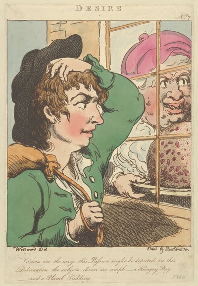Desejo, 1800., 1800. de Thomas Rowlandson