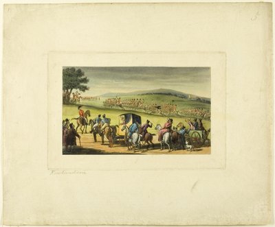 Doctor Syntax at a Review, de The Tour of Doctor Syntax de Thomas Rowlandson