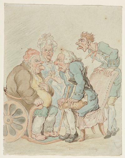 Doutor, final de 1800 ou início de 1900. de Thomas Rowlandson
