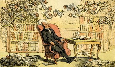 Dr. Syntax - o sonho do médico de Thomas Rowlandson