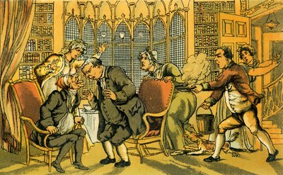 &39;Dr. Sintaxe em perigo&39; de Thomas Rowlandson