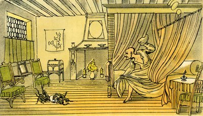 "Dr. Sintaxe perde a peruca de Thomas Rowlandson