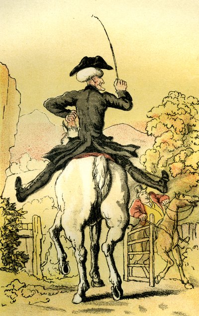 "Dr. Sintaxe que se estabelece em busca de uma esposa de Thomas Rowlandson