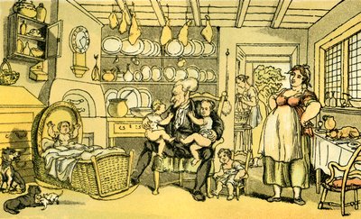 "Dr. Sintaxe virou enfermeiro de Thomas Rowlandson