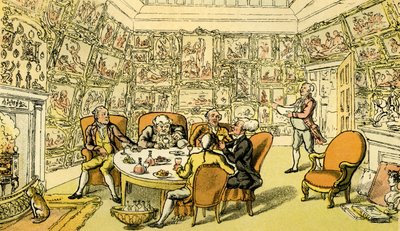"Dr. Sintaxe com o meu Senhor de Thomas Rowlandson