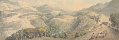 Entrada em Festiniog, País de Gales de Thomas Rowlandson