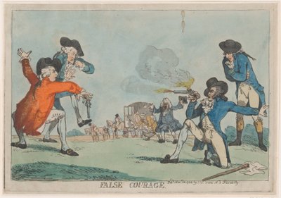 Falsa Coragem, 22 de novembro de 1788., 22 de novembro de 1788. de Thomas Rowlandson