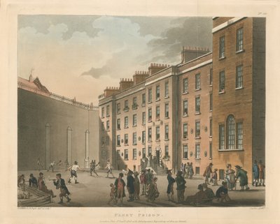 Prisão de frotas, 1808 de Thomas Rowlandson