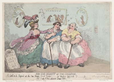 Para o benefício do campeão, 20 de maio de 1784., 20 de maio de 1784. de Thomas Rowlandson
