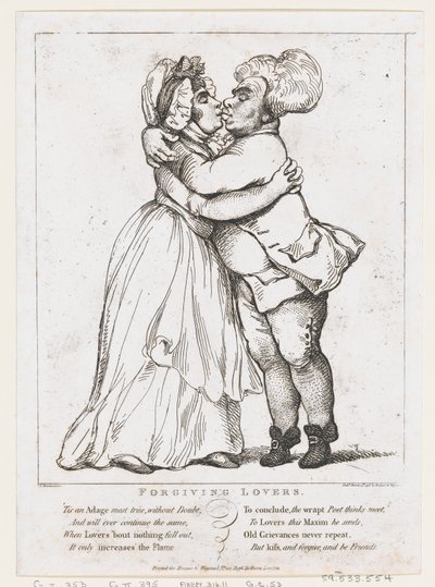 Amantes perdoadores, 15 de março de 1798., 15 de março de 1798. de Thomas Rowlandson
