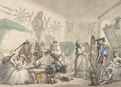 Quartel Francês, 12 de agosto de 1791., 12 de agosto de 1791 de Thomas Rowlandson