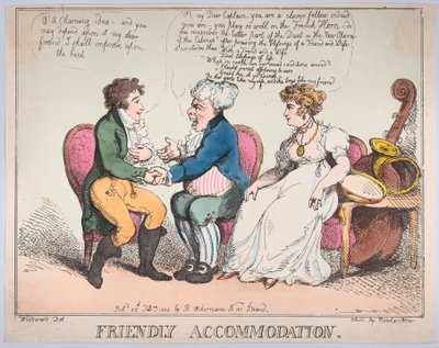 Alojamento amigável, 25 de fevereiro de 1802., 25 de fevereiro de 1802. de Thomas Rowlandson