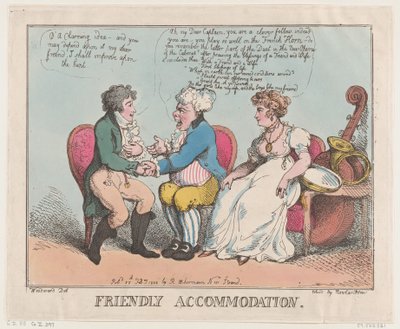 Alojamento amigável, 25 de fevereiro de 1802., 25 de fevereiro de 1802. de Thomas Rowlandson