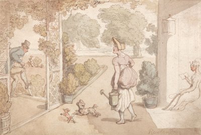 Jardinagem de Thomas Rowlandson