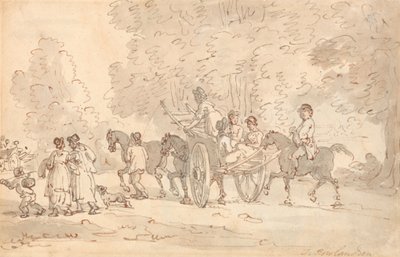 Ir ao mercado de Thomas Rowlandson