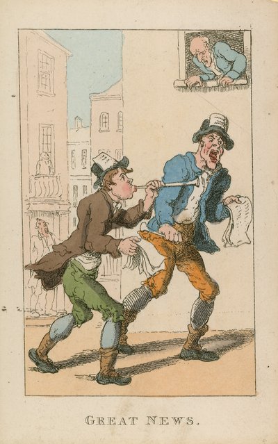 Boas notícias de Thomas Rowlandson