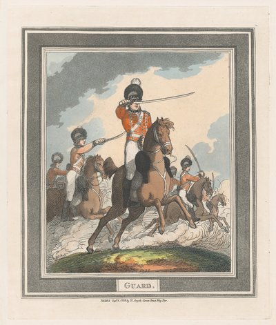 Guarda, 1 de setembro de 1798., 1 de setembro de 1798. de Thomas Rowlandson