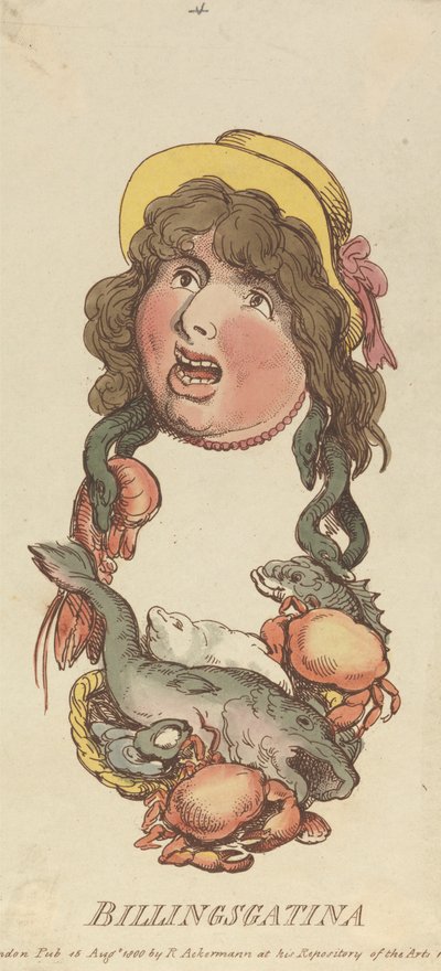 Títulos: Billingsgatina de Thomas Rowlandson