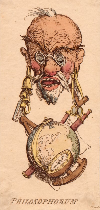 Cabeças: Dos Filósofos de Thomas Rowlandson