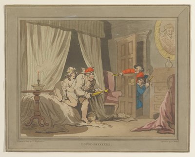 Ladrões de casas de Thomas Rowlandson