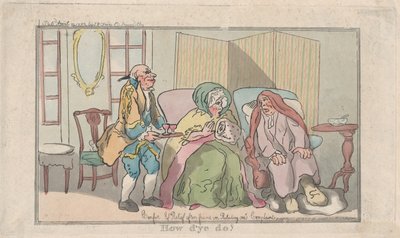 Como vai, 10 de abril de 1792., 10 de abril de 1792. de Thomas Rowlandson