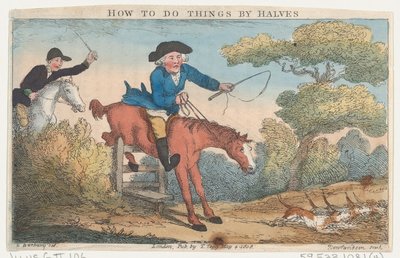 Como fazer as coisas pela metade, 4 de maio de 1808., 4 de maio de 1808. de Thomas Rowlandson