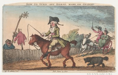 Como transformar qualquer cavalo, égua ou castrado, 11 de junho de 1808., 11 de junho de 1808. de Thomas Rowlandson