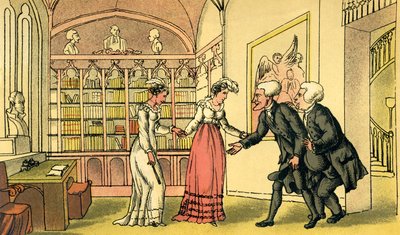 Introdução ao namoro de Thomas Rowlandson