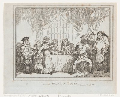 É este o teu piolho de Thomas Rowlandson
