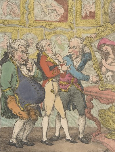 Traficantes italianos de fotos enganando meu senhor Anglaise, 30 de maio de 1812., 30 de maio de 1812. de Thomas Rowlandson