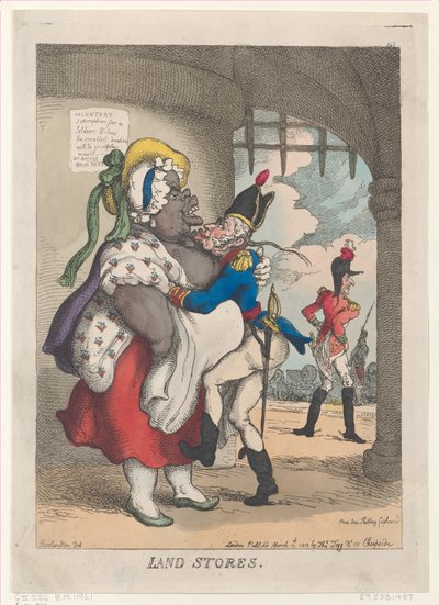 Land Stores, 10 de março de 1812., 10 de março de 1812. de Thomas Rowlandson