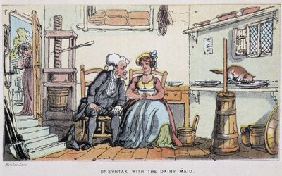 Le docteur avec une servante - em "Doctor Syntax