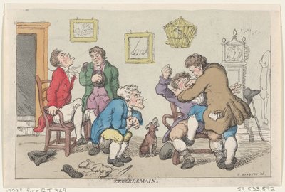 Legerdemain, 1799., 1799. de Thomas Rowlandson
