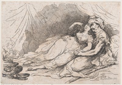 O Amor no Oriente de Thomas Rowlandson