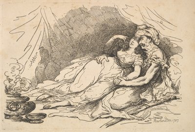 Amor no Oriente, 1787. de Thomas Rowlandson