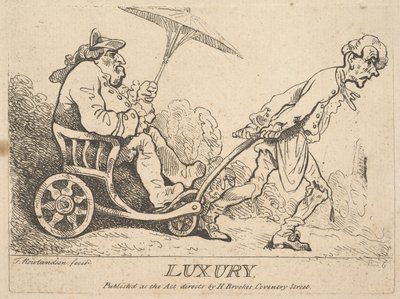 Luxo, [1781] reeditado 1786-95. de Thomas Rowlandson