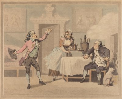 Gerente e Locutor de Thomas Rowlandson