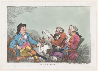 Agiotas, 8 de novembro de 1784., 8 de novembro de 1784. de Thomas Rowlandson