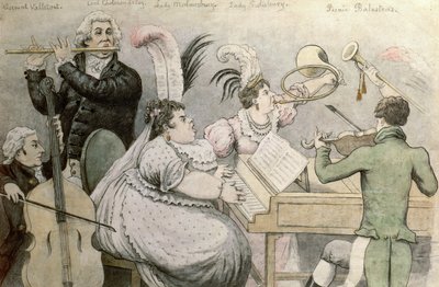 Festa musical de Thomas Rowlandson