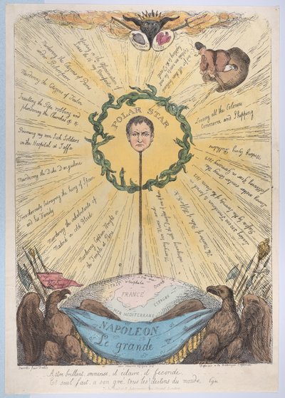 Napoleão, o Grande, 2 de dezembro de 1813., 2 de dezembro de de Thomas Rowlandson
