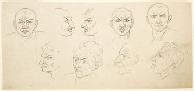 Nove caricaturas de Thomas Rowlandson