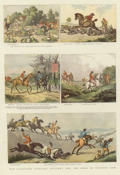 Fotos de Sporting à moda antiga de Thomas Rowlandson