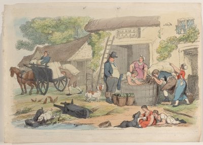 Placa 16, de World in Miniature, 1816., 1816. de Thomas Rowlandson
