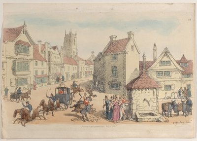 Placa 24, de World in Miniature, 1816., 1816. de Thomas Rowlandson